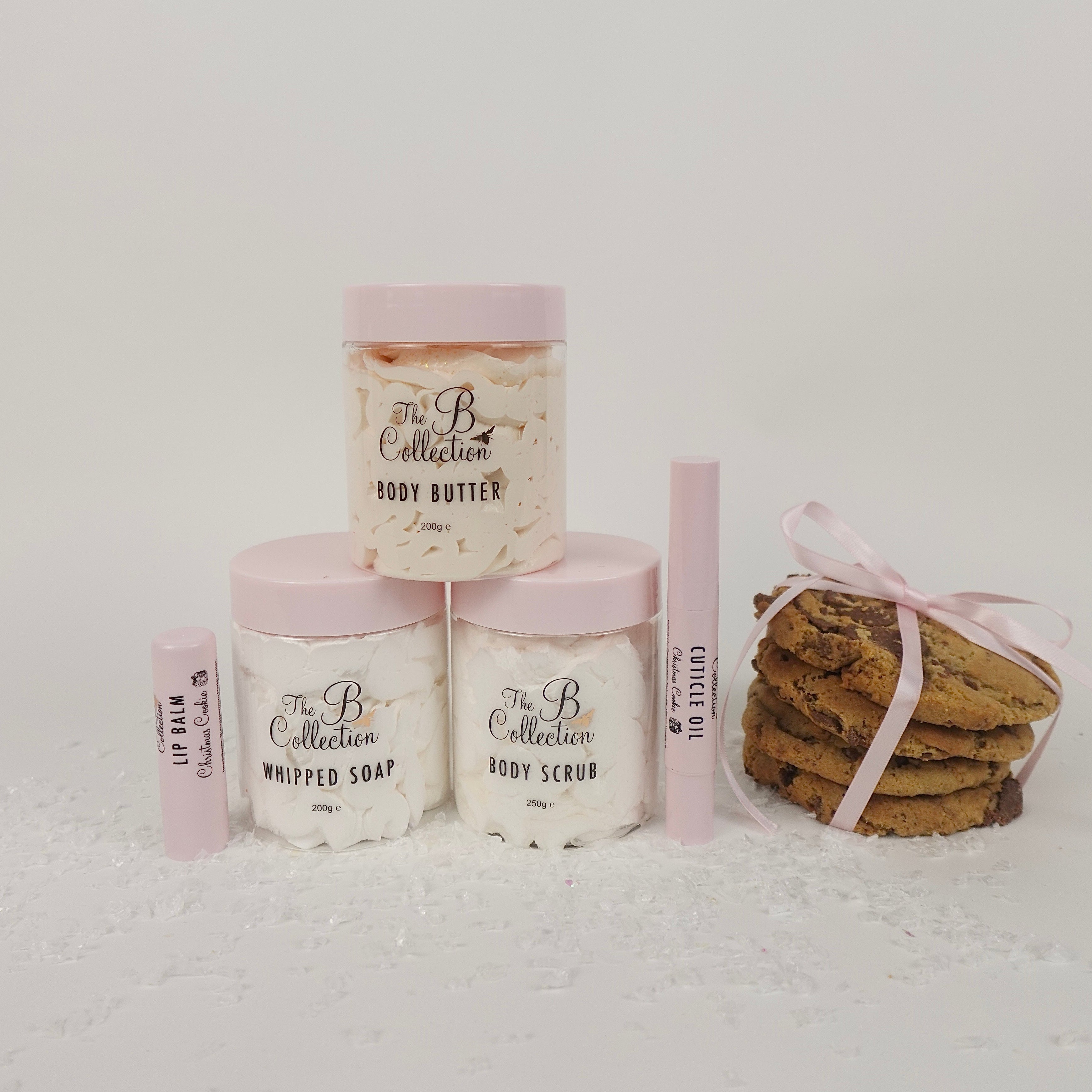 Collection of beauty products