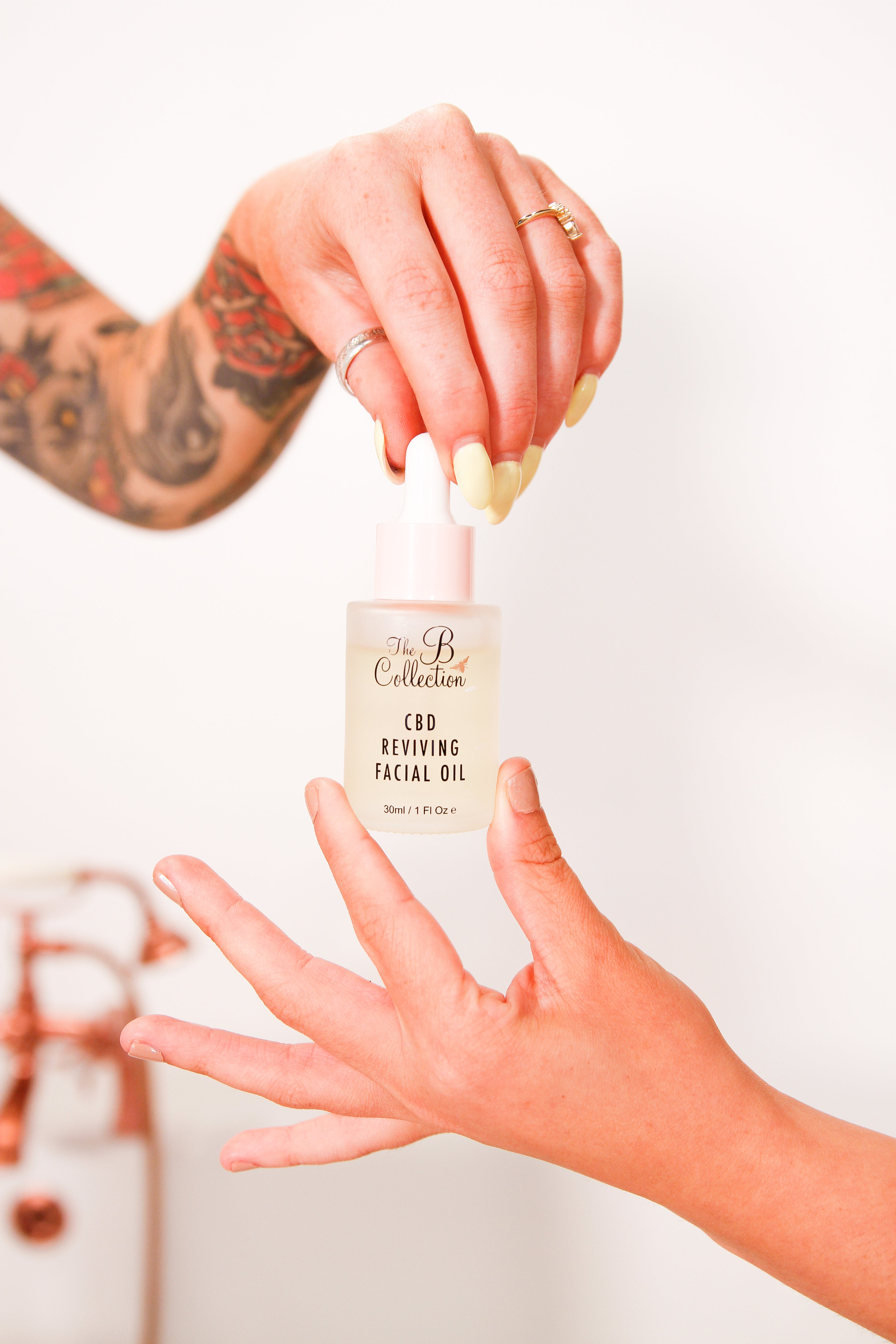 CBD reviving facial oil